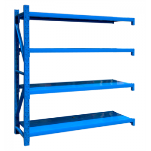 輕型貨架副架1500×500×2000mm(四層,200kg/層,藍色)