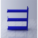 重型貨架副架2000×600×2000mm(三層,1T/層,藍色)