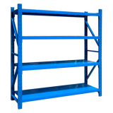 輕型貨架主架1500×600×2000mm(四層,200kg/層,藍色)